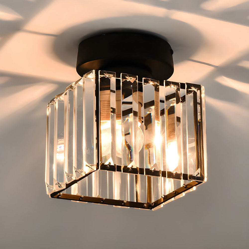 Lumera Lune Plafondlamp - Chique Glasverlichting voor Hal en Woonruimte