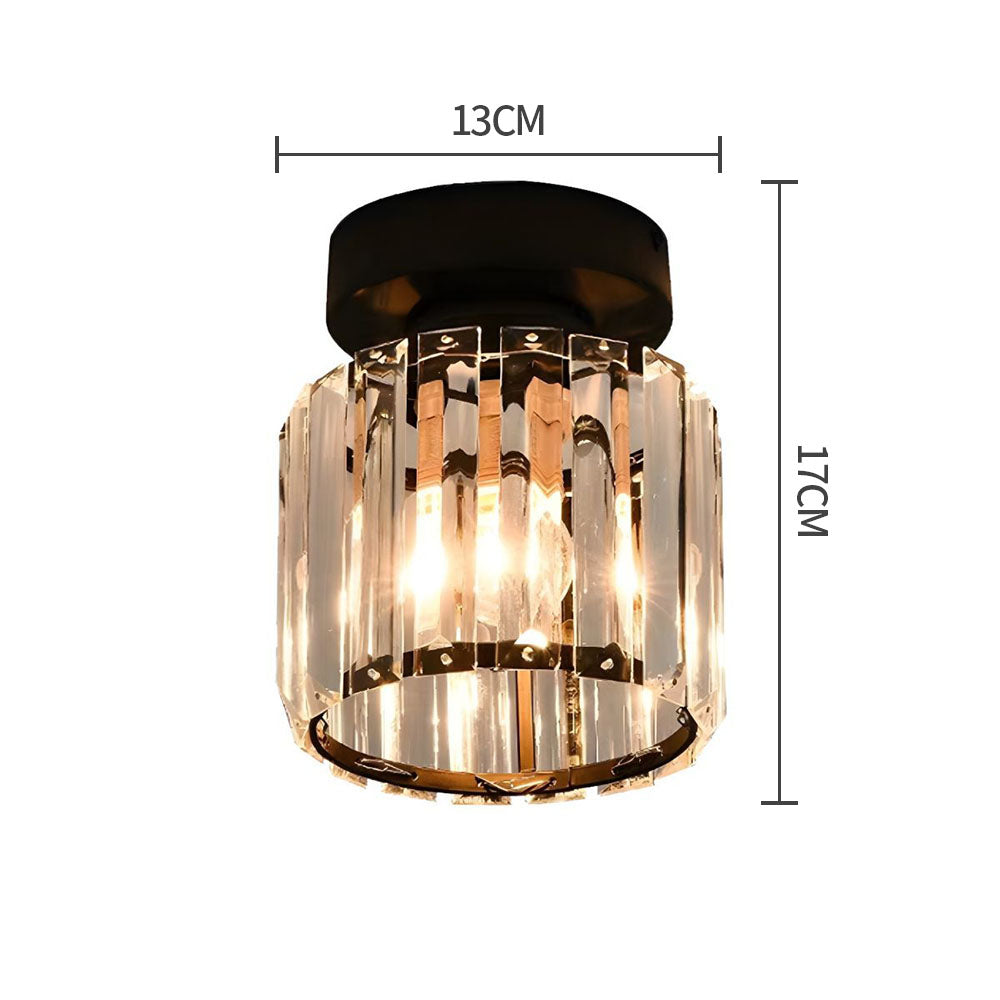 Lumera Lune Plafondlamp - Chique Glasverlichting voor Hal en Woonruimte