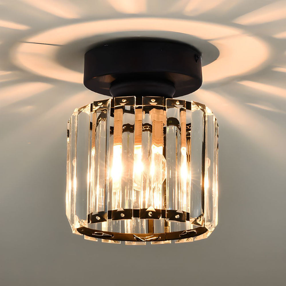 Lumera Lune Plafondlamp - Chique Glasverlichting voor Hal en Woonruimte