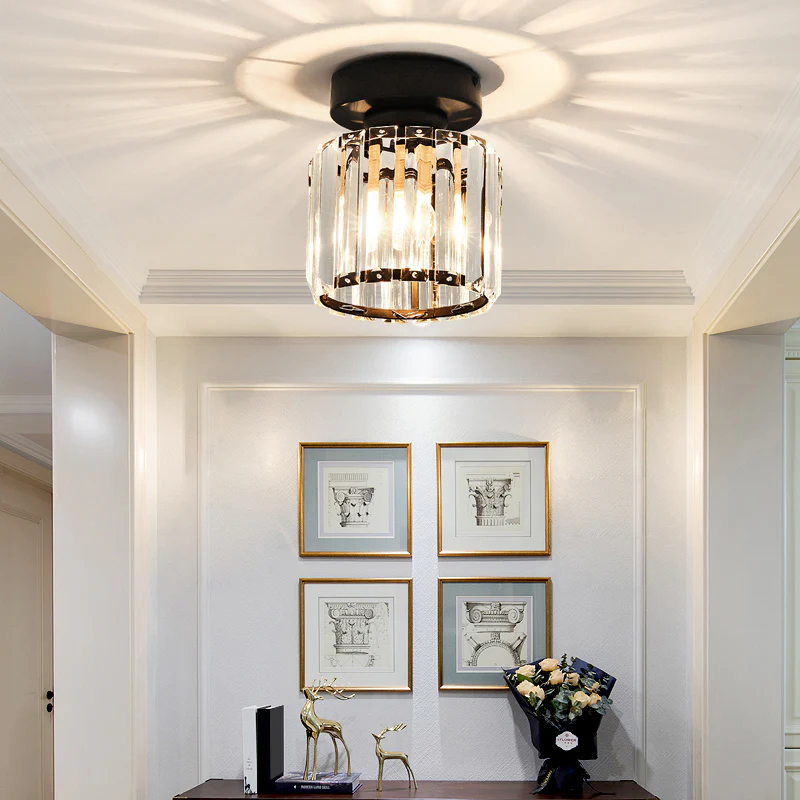 Lumera Lune Plafondlamp - Chique Glasverlichting voor Hal en Woonruimte