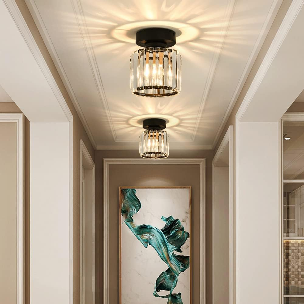 Lumera Lune Plafondlamp - Chique Glasverlichting voor Hal en Woonruimte