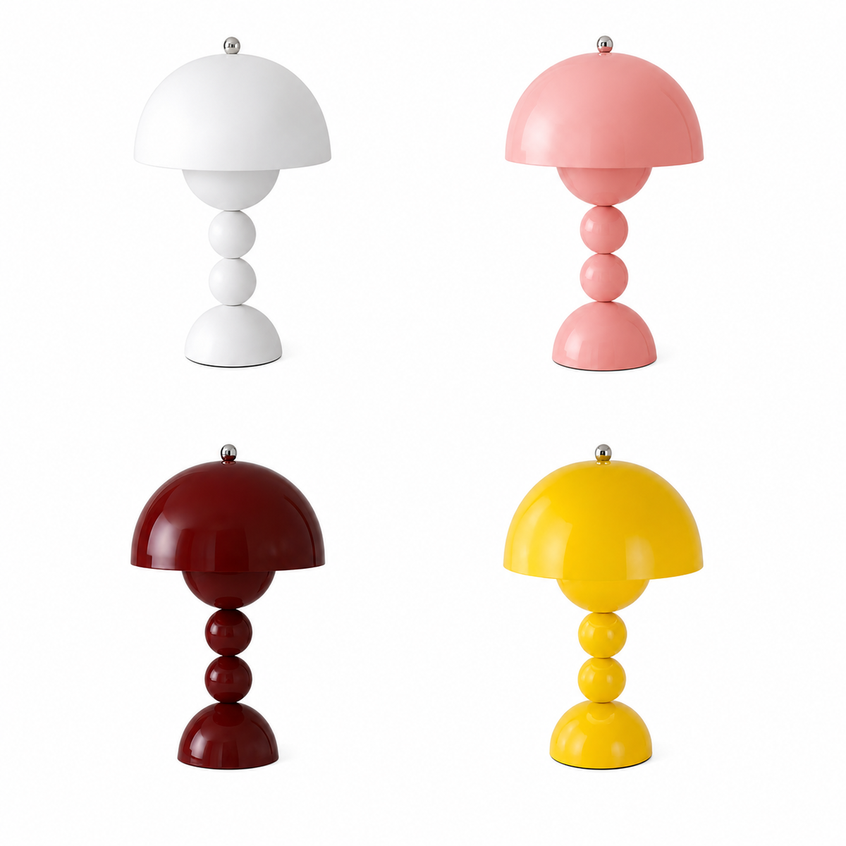 Lumera Lune Nordic Draadloze Tafellamp - Retro Design Lamp