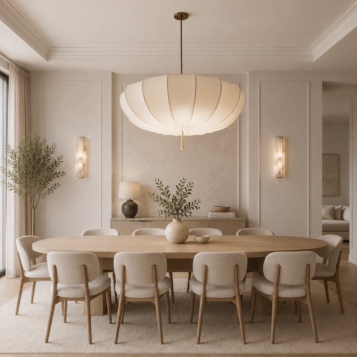 Lumera Lune Parijse Hanglamp - Warme Sfeer Plafondverlichting