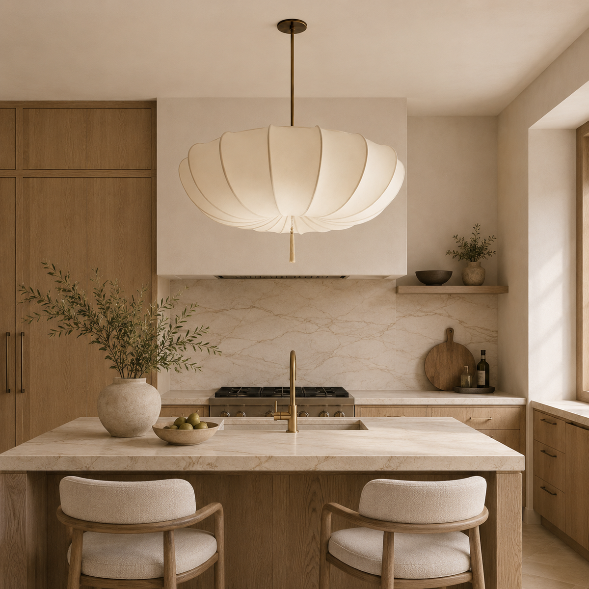 Lumera Lune Parijse Hanglamp - Warme Sfeer Plafondverlichting