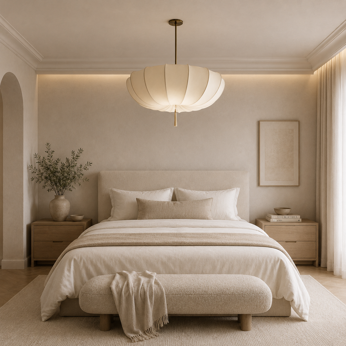Lumera Lune Parijse Hanglamp - Warme Sfeer Plafondverlichting