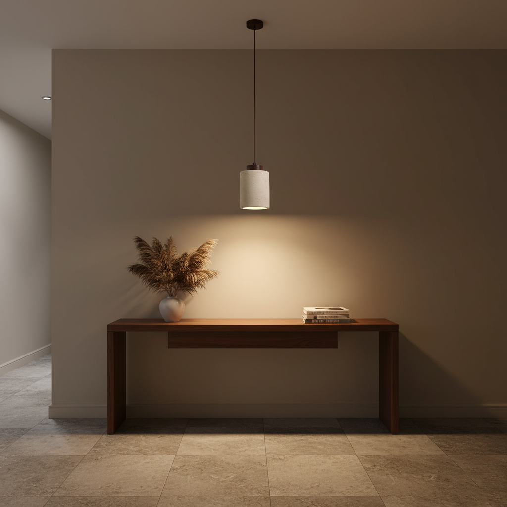 Lumera Lune Travertine Hanglamp - Minimalistisch Nordic Natuursteen