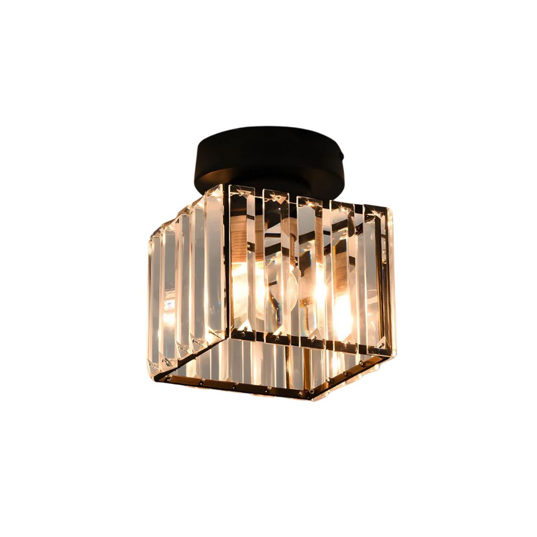 Lumera Lune Plafondlamp - Chique Glasverlichting voor Hal en Woonruimte