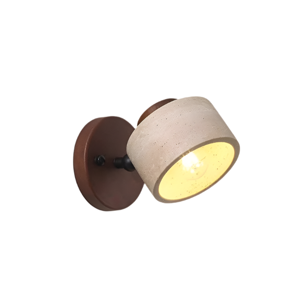 Lumera Lune Minimalistische Travertine Wandlamp - Verstelbare Wandverlichting