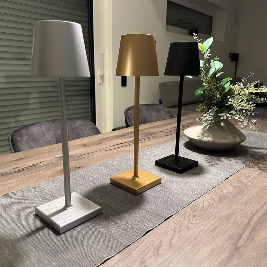 Lumera Lune Draadloze Oplaadbare Tafellamp - Minimalistische Japandi Design Lamp