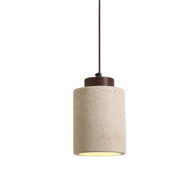 Lumera Lune Travertine Hanglamp - Minimalistisch Nordic Natuursteen