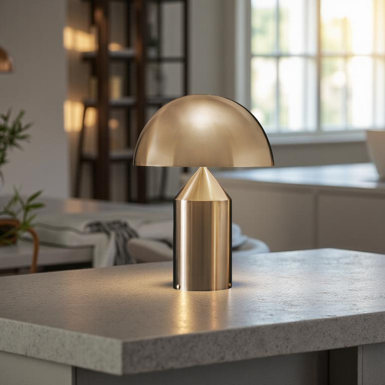 Lumera Lune Nordic Design Tafellamp - Sculpturale Vorm en Zacht Sfeervol Licht