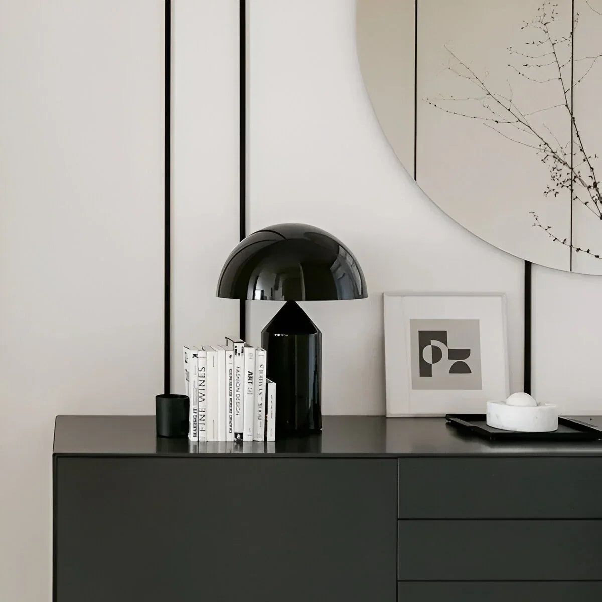 Lumera Lune Nordic Design Tafellamp - Sculpturale Vorm en Zacht Sfeervol Licht