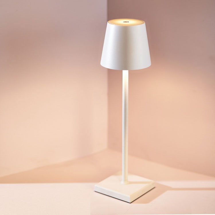 Lumera Lune Draadloze Oplaadbare Tafellamp - Minimalistische Japandi Design Lamp